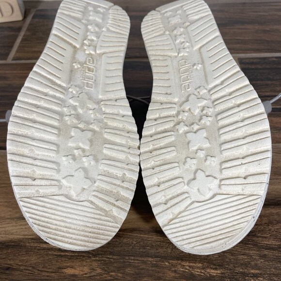 Hey Dude Wendy Womens Size 6 Shoes Woven Cheetah Print Moc Toe Comfort Slip Ons - Picture 8 of 13